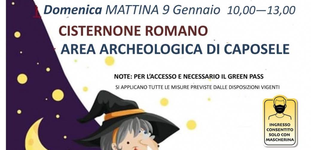 Il lungo weekend archeologico della Befana