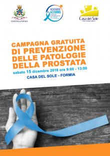 Campagna gratuita di prevenzione prostata Formia